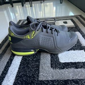 Hardly worn running shoes just don’t like the lime green accents. Great cond.